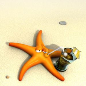 Star on the Beach