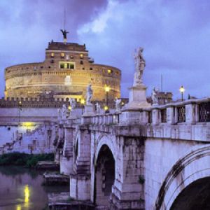 Castel Sant Angelo and Bridge - Rome 