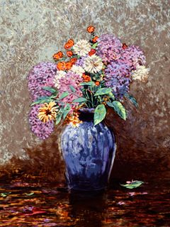 Lilac - Thomas Kinkade