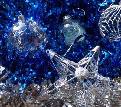 Blue Ornaments